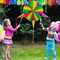 Mexican Piñata (X-Large 34 inches) - Rainbow Piniata - Authentic Handmade Foldable Large Pinata for Birthday Party - Piñatas para Cumpleaños - Mexican Star Pinata - Cinco de Mayo Pinatas